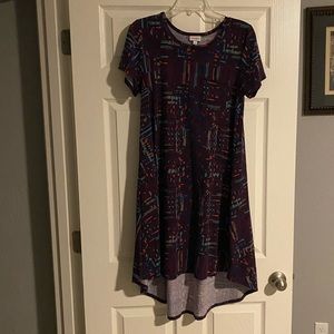 LuLaRoe Patterned Carly Dress